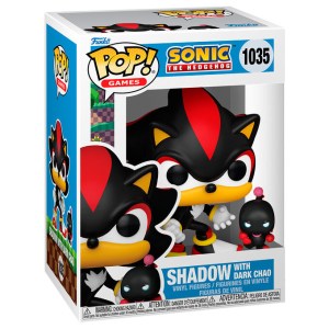 Sonic The Hedgehog Shadow with Dark Chao